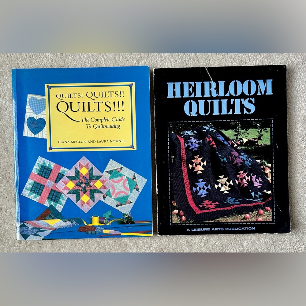 Quilt Book Bundle - Quilts! Quilts!! Quilts!!! - Heirloom Quilts